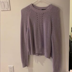 lavender top shop sweater